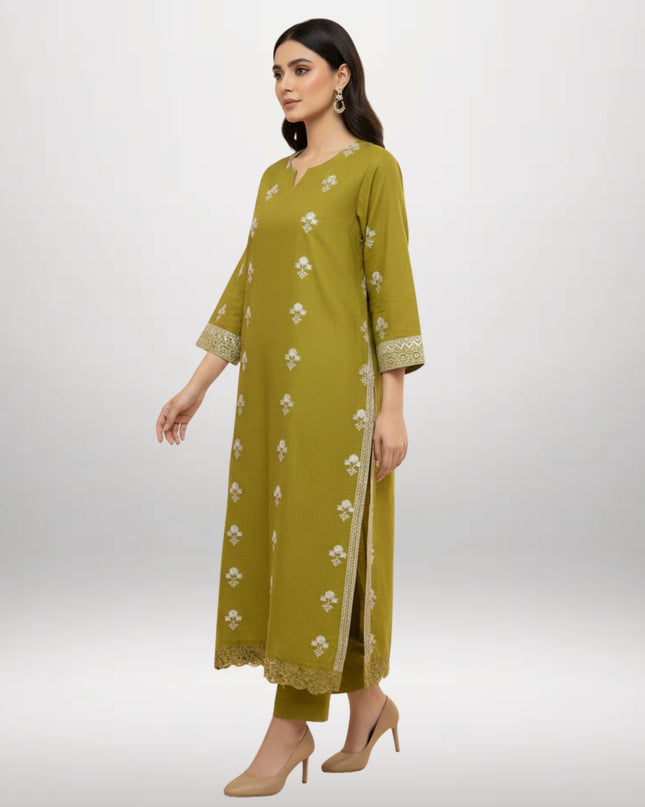 Women’s Winter Khaddar Suit – 2 Piece