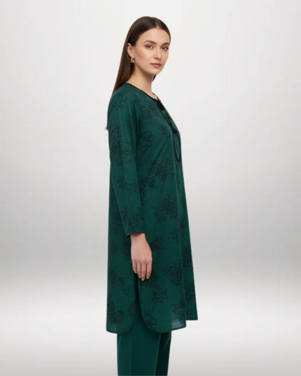 Printed Winter Khaddar 2-Piece Suit