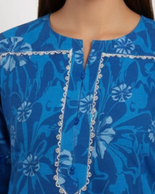 Printed Winter Khaddar 2-Piece Suit