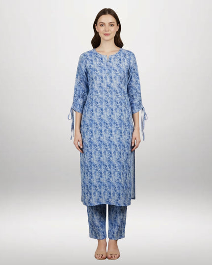 Printed Winter Khaddar 2-Piece Suit