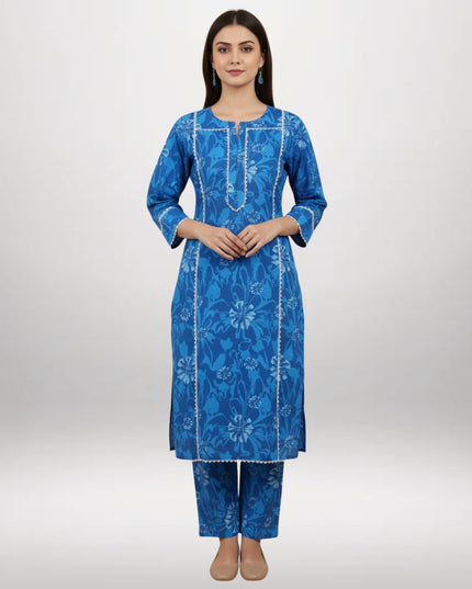 Printed Winter Khaddar 2-Piece Suit
