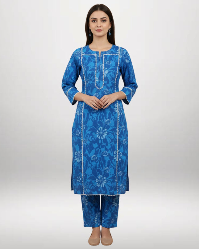 Printed Winter Khaddar 2-Piece Suit