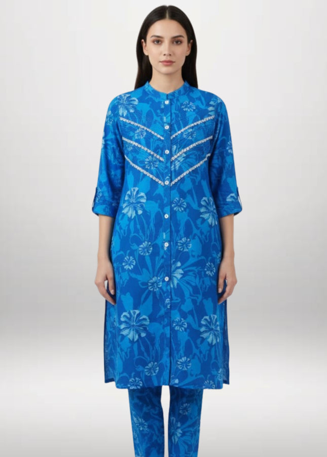 Women Printed Khaddar 2 Piece Suit | PJ Collection Pakistan