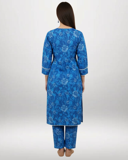 Printed Winter Khaddar 2-Piece Suit