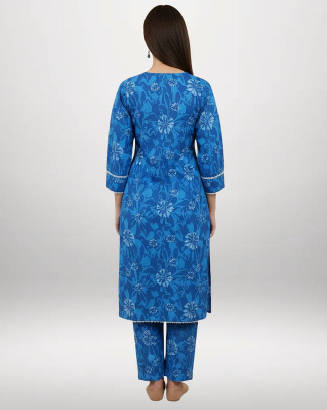 Printed Winter Khaddar 2-Piece Suit