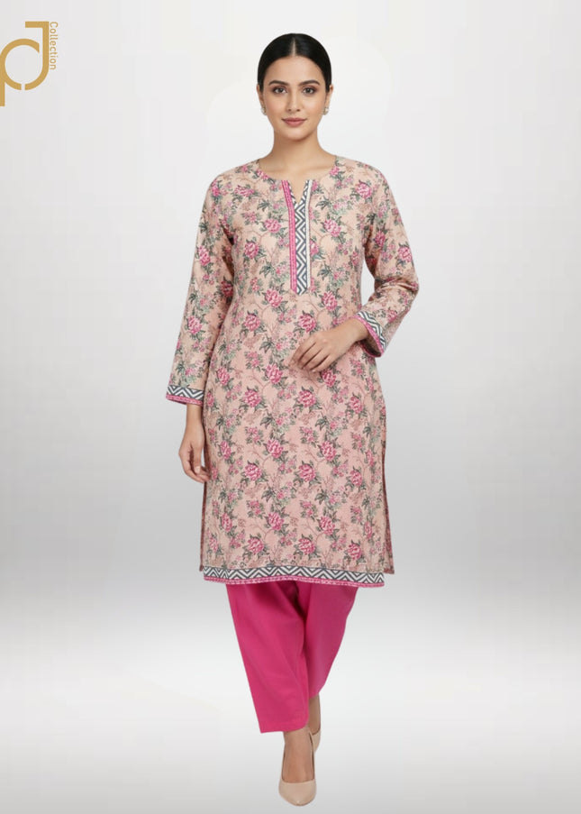 Women’s Floral Lawn Suit – Summer Collection