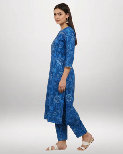Printed Winter Khaddar 2-Piece Suit