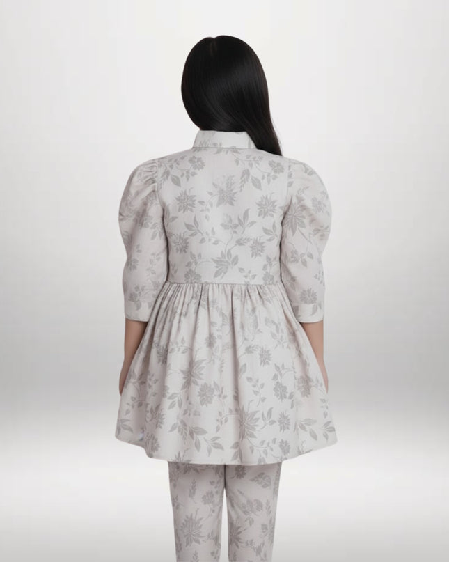 Girls Winter Khaddar 2-Piece Suit